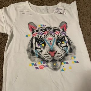 Girls short sleeve size XL 14